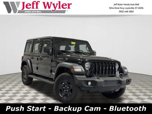 Used 2021 Jeep Wrangler Unlimited Sport image 1