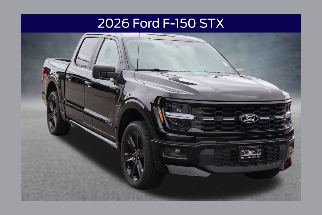 New 2026 Ford F150 STX w/ F-150 LOBO Package AWD/4WD 360° Tour