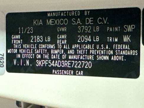 Used 2024 Kia Forte GT-Line w/ GT-Line Premium Package FWD image 33