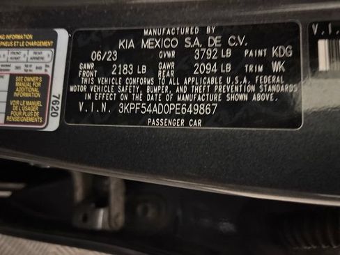 Certified 2023 Kia Forte GT-Line w/ GT-Line Premium Package FWD image 11