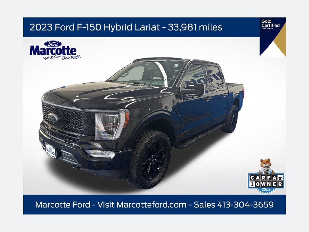 Certified 2023 Ford F150 Lariat w/ Equipment Group 502A High AWD/4WD 360° Tour