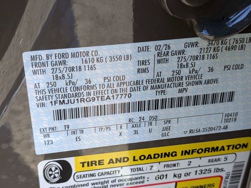 New 2026 Ford Expedition Tremor image 19