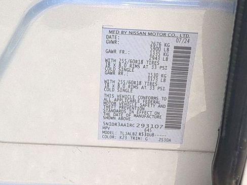 Used 2024 Nissan Pathfinder S FWD image 37