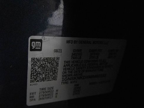 Used 2021 Chevrolet Tahoe LT w/ Rear Media and Nav Package image 43