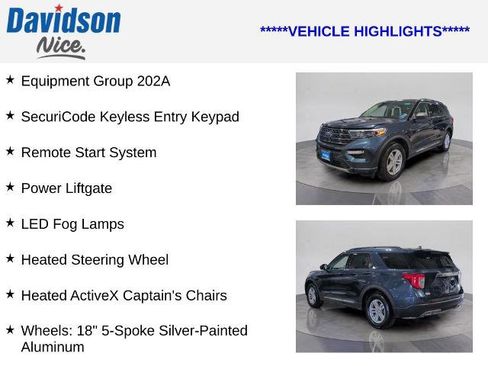 Certified 2024 Ford Explorer XLT w/ Equipment Group 202A image 4