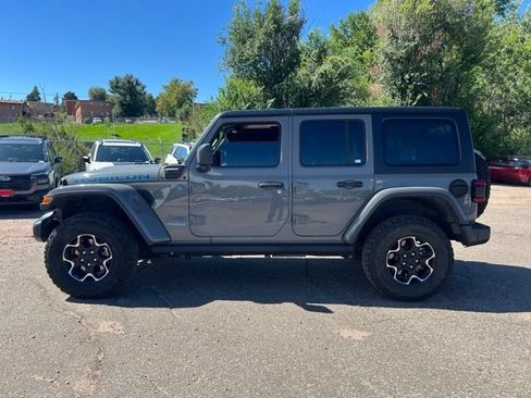 Used 2022 Jeep Wrangler Unlimited Rubicon 4xe w/ Cold Weather Group AWD/4WD image 2