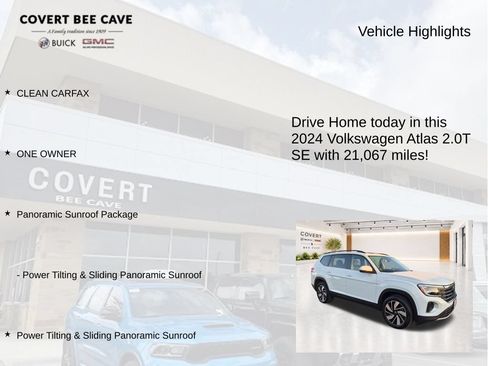 Used 2024 Volkswagen Atlas SE FWD image 6
