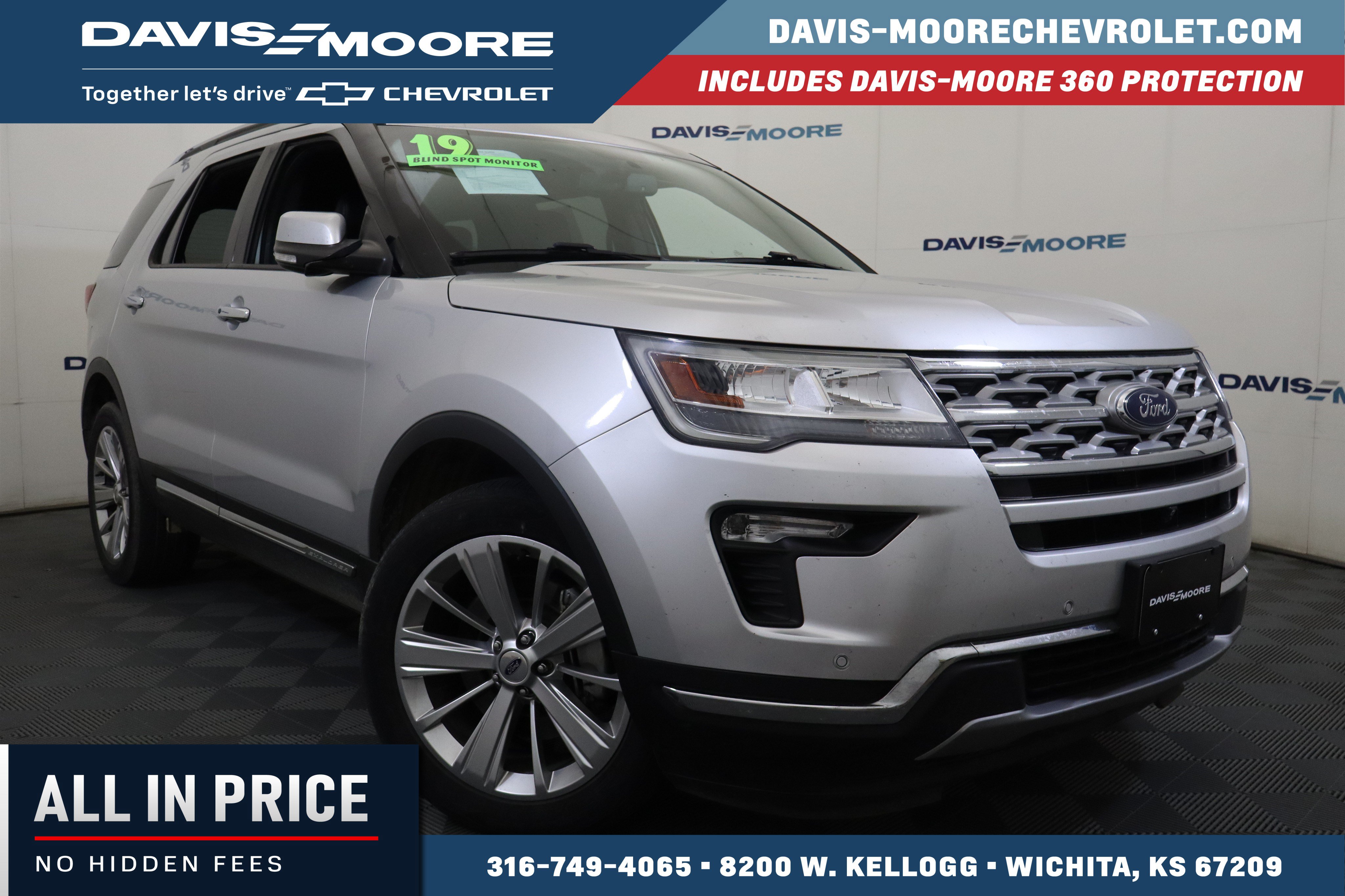 Used 2019 Ford Explorer Limited w/ Class III Trailer Tow Package AWD/4WD image 1