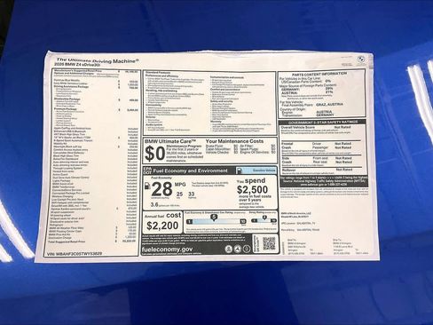 New 2026 BMW Z4 sDrive30i w/ Premium Package image 19