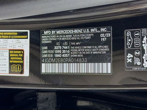 Used 2023 Mercedes-Benz EQS 450+ 4MATIC SUV image 37