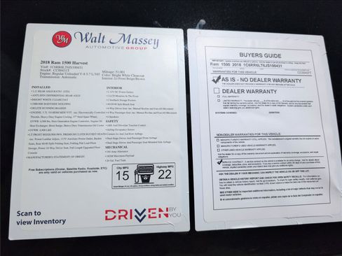 Used 2018 RAM 1500 SLT image 32