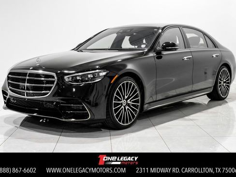Used 2023 Mercedes-Benz S 580 4MATIC Sedan w/ AMG Line image 1