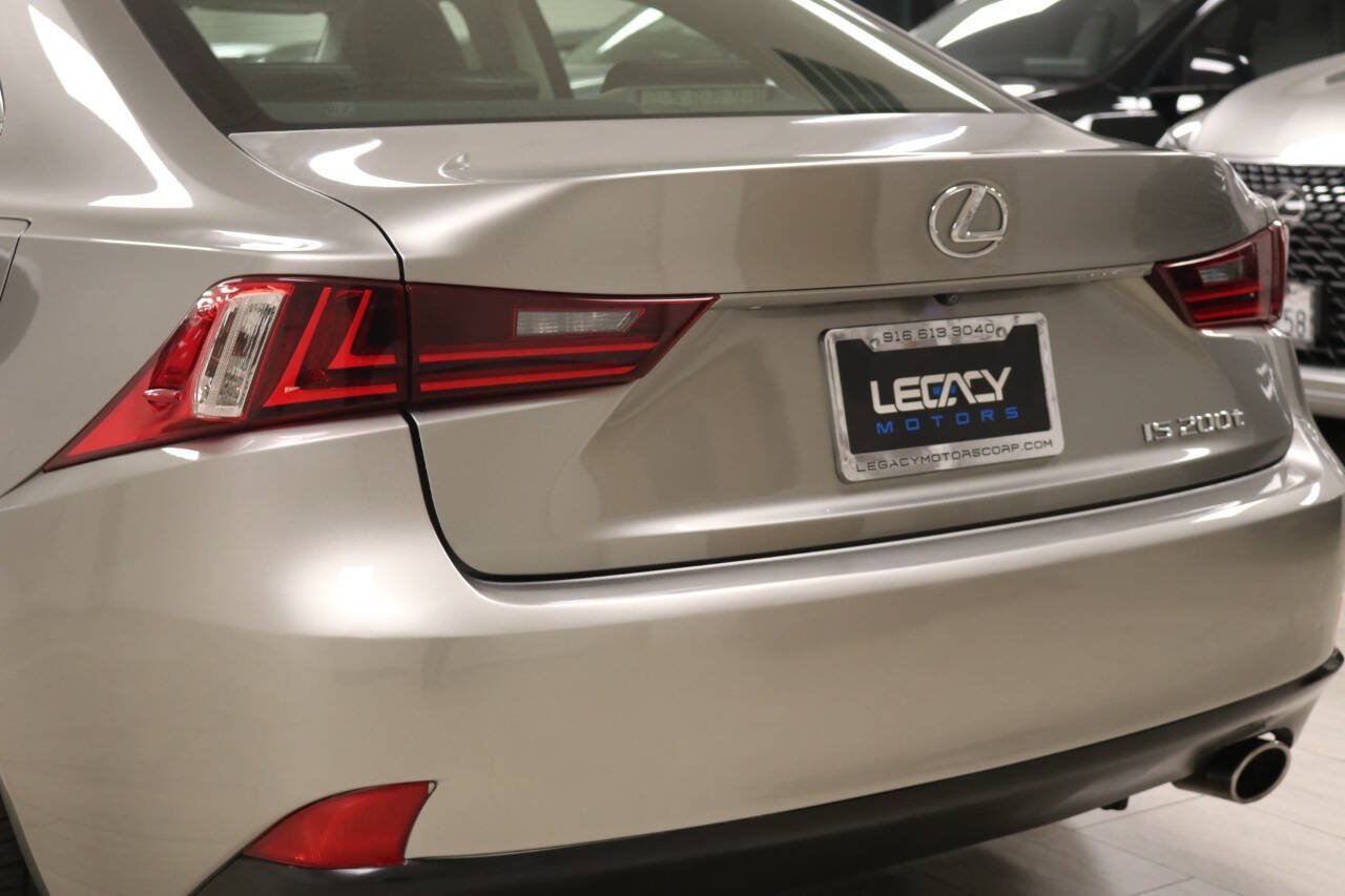 Used 2016 Lexus IS 200t w/ Navigation System Package RWD image 92