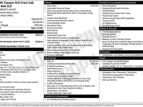 Used 2015 GMC Canyon SLE w/ SLE Convenience Package image 27