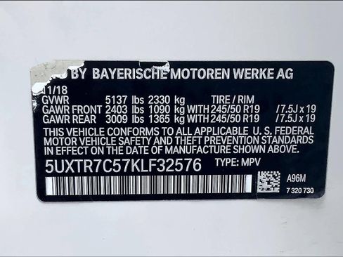 Used 2019 BMW X3 sDrive30i w/ Premium Package image 35