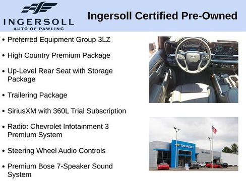 Used 2026 Chevrolet Silverado 1500 High Country w/ High Country Premium Package AWD/4WD image 10