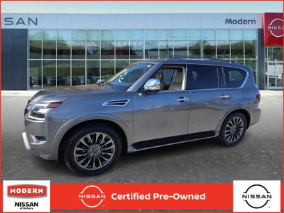 Certified 2024 Nissan Armada Platinum w/ Captain's Chairs Package