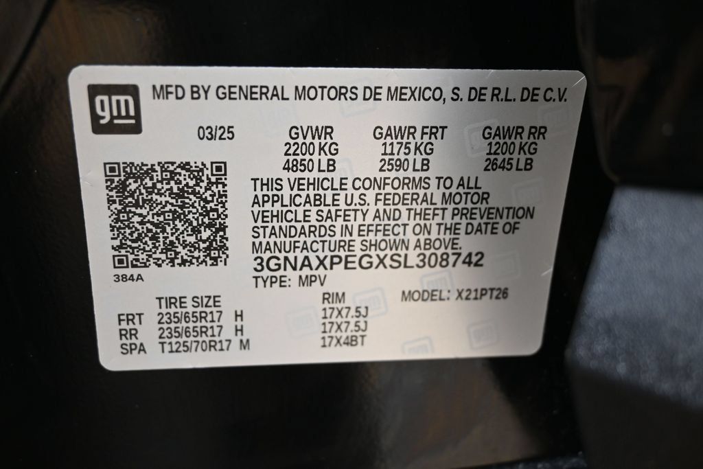 Used 2025 Chevrolet Equinox LT AWD/4WD image 20