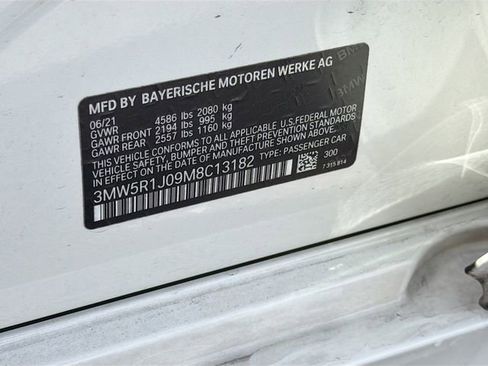 Used 2021 BMW 330i Sedan w/ Premium Package image 43