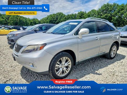 Used 2011 Lexus RX 450h AWD w/ Premium Pkg image 1