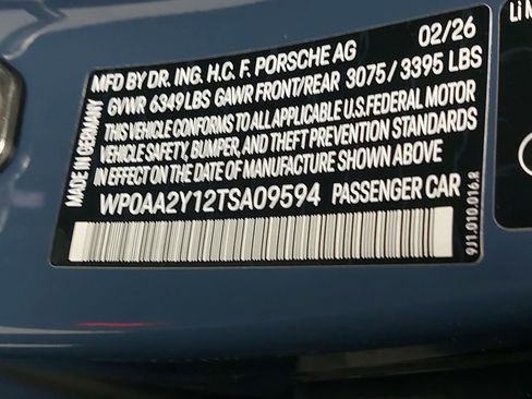 New 2026 Porsche Taycan AWD/4WD image 38