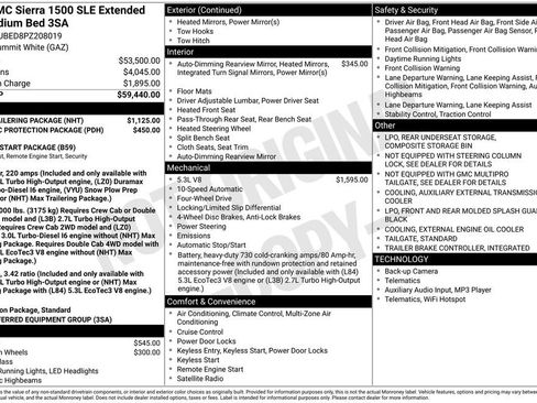 Used 2023 GMC Sierra 1500 SLE w/ Max Trailering Package image 6