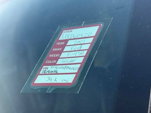 Used 2021 Ford F150 Lariat w/ Tow Technology Package RWD image 10