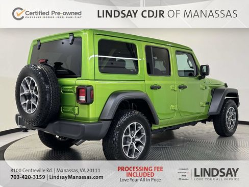 Used 2025 Jeep Wrangler Unlimited Sport AWD/4WD image 9