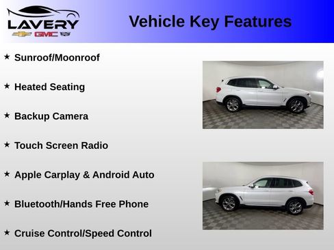 Used 2021 BMW X3 xDrive30i w/ Premium Package image 2