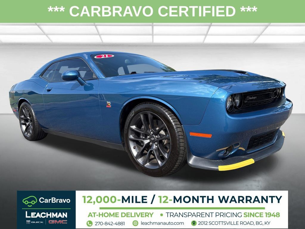Used 2021 Dodge Challenger R/T Scat Pack RWD image 1