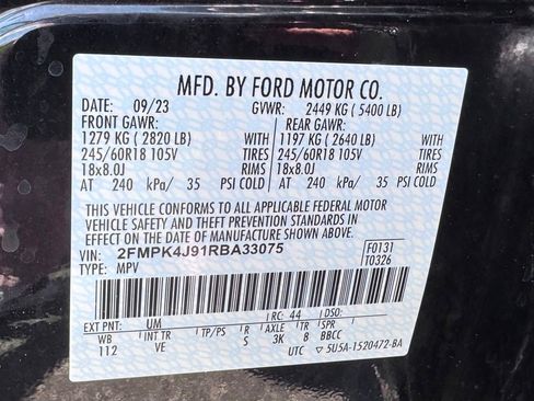 Certified 2024 Ford Edge SEL w/ Convenience Package AWD/4WD image 41