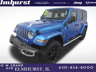 Used 2021 Jeep Wrangler Unlimited Sahara 4xe w/ Cold Weather Group video 1