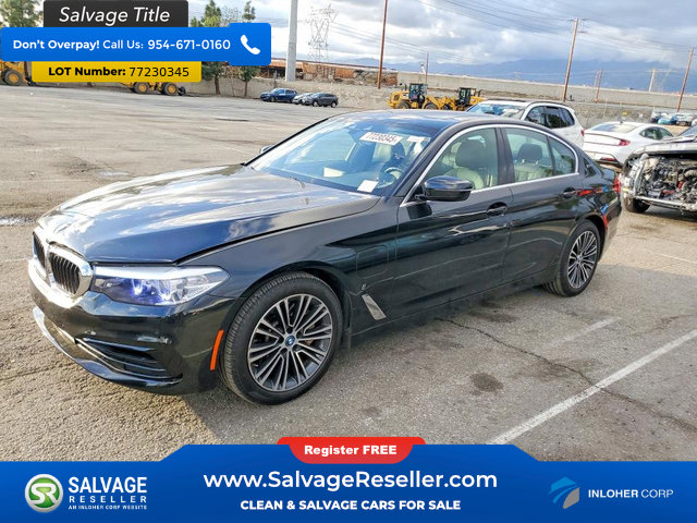 Used 2019 BMW 530e w/ Convenience Package RWD image 1