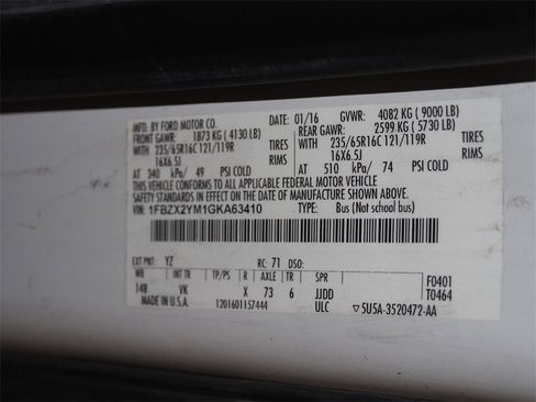 Used 2016 Ford Transit 350 XL image 22