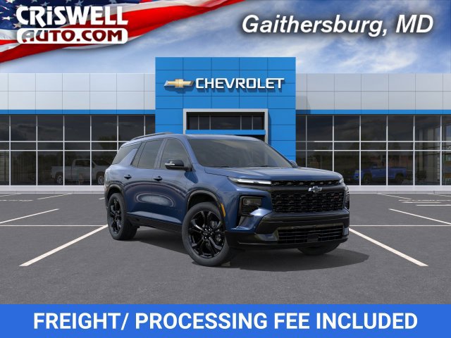 New 2027 Chevrolet Traverse RS AWD/4WD image 1