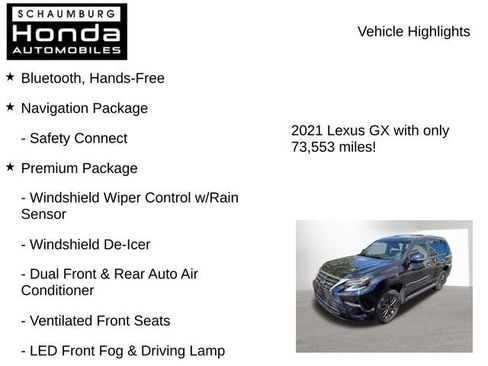 Used 2021 Lexus GX 460 Premium w/ Premium Package AWD/4WD image 7