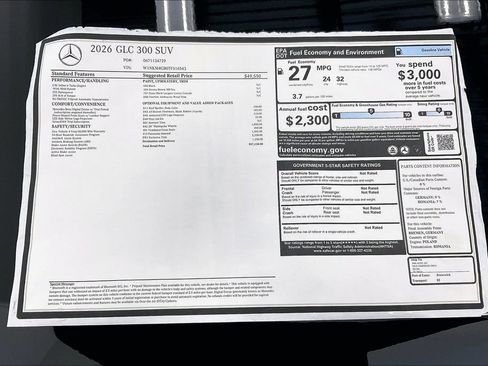 New 2026 Mercedes-Benz GLC 300 image 19