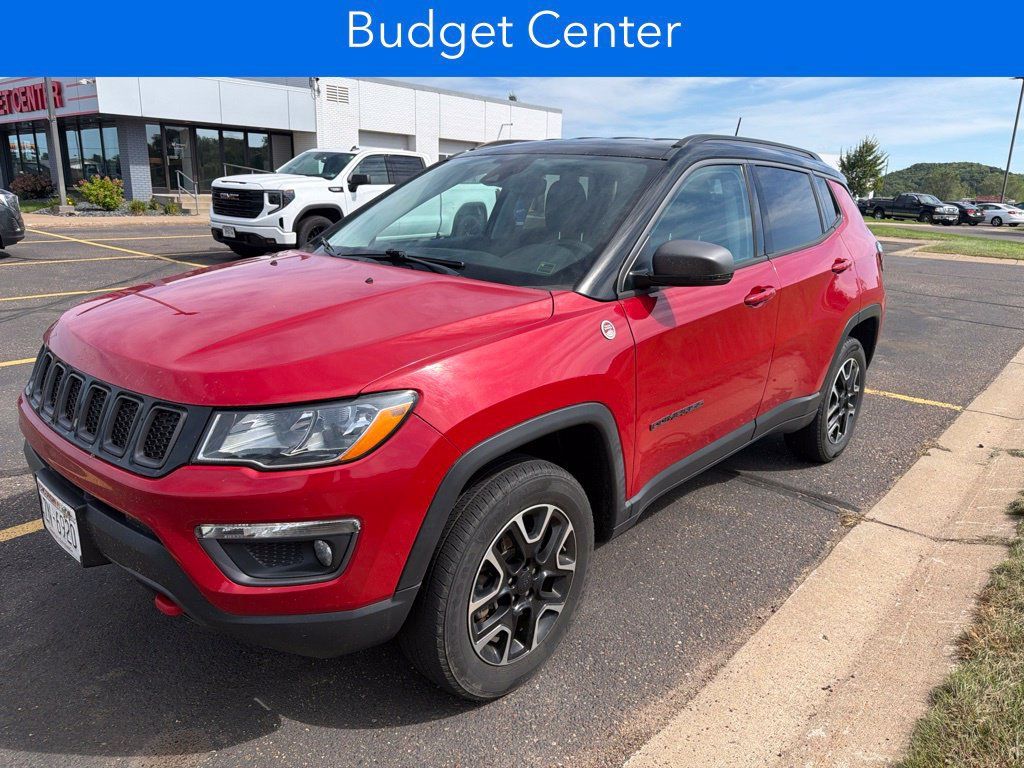 Used 2021 Jeep Compass Trailhawk AWD/4WD image 1