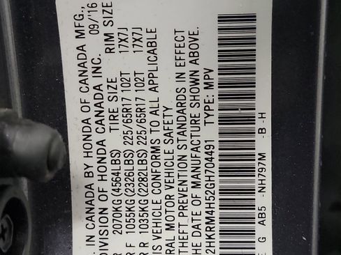 Used 2016 Honda CR-V EX image 33