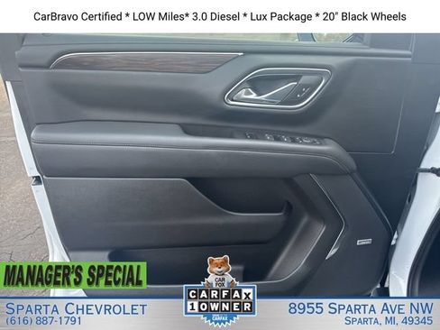 Certified 2023 Chevrolet Tahoe LT w/ Luxury Package AWD/4WD image 9
