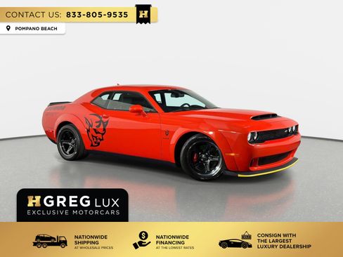 Used 2018 Dodge Challenger SRT Demon RWD image 1