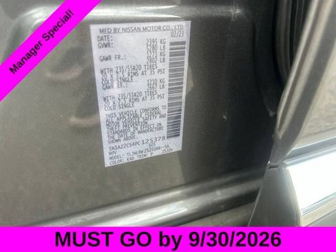 Used 2023 Nissan Murano SL AWD/4WD image 35