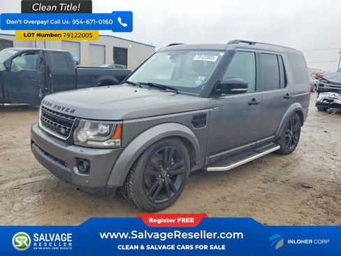 Used 2015 Land Rover LR4 HSE LUX AWD/4WD image 1