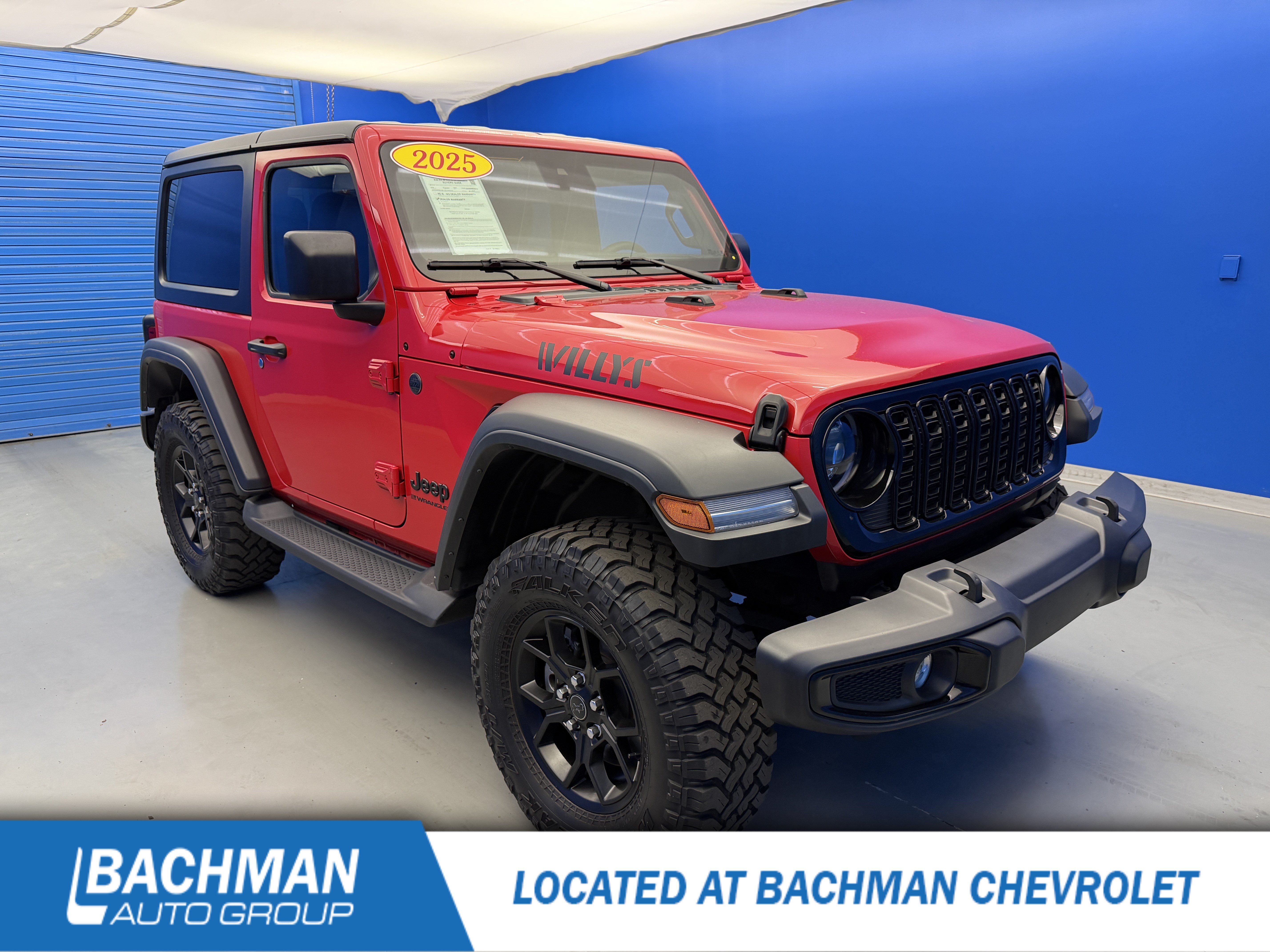 Used 2025 Jeep Wrangler Sport AWD/4WD image 1