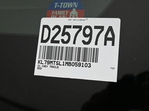 Used 2021 Chevrolet TrailBlazer RS w/ Technology Package FWD image 43