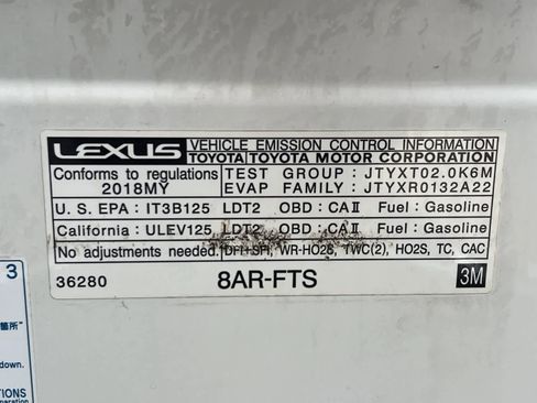 Used 2018 Lexus NX 300 FWD w/ Premium Package image 30