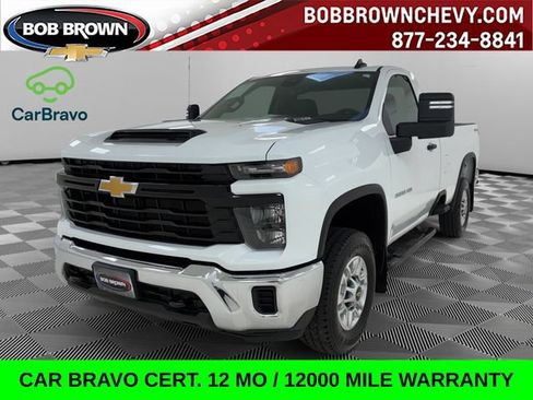 Certified 2026 Chevrolet Silverado 2500 W/T w/ Snow Plow Prep/Camper Package AWD/4WD image 1