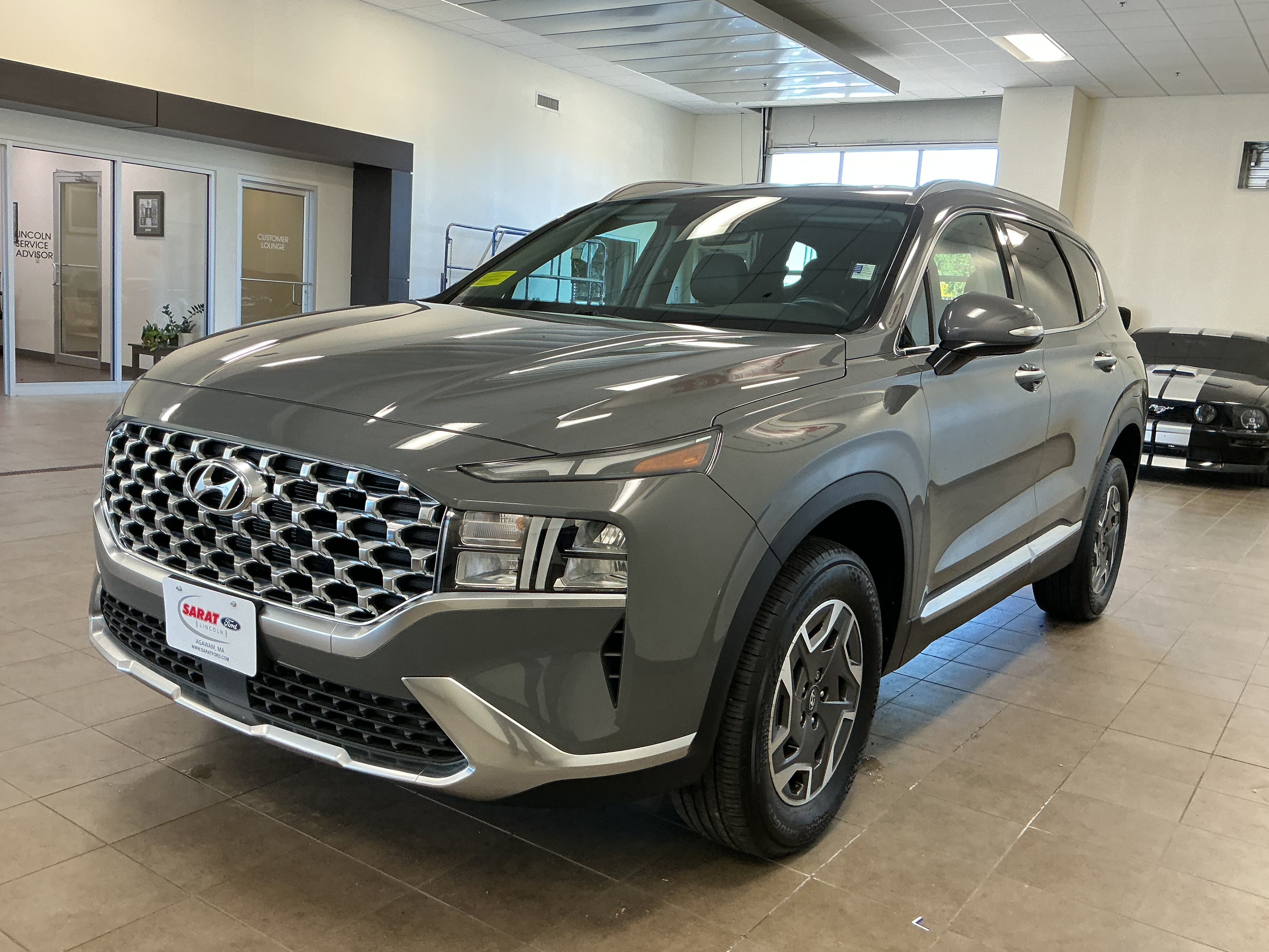 Used 2023 Hyundai Santa Fe Blue AWD/4WD image 4