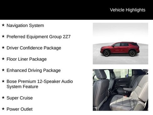 Used 2025 Chevrolet Traverse Z71 w/ Enhanced Driving Package AWD/4WD image 3