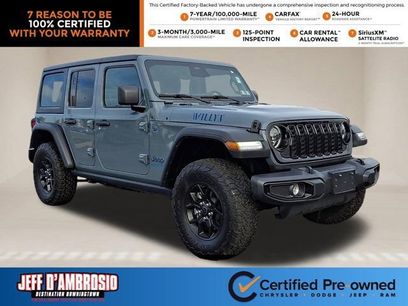 Certified 2025 Jeep Wrangler Unlimited Sport S 4xe